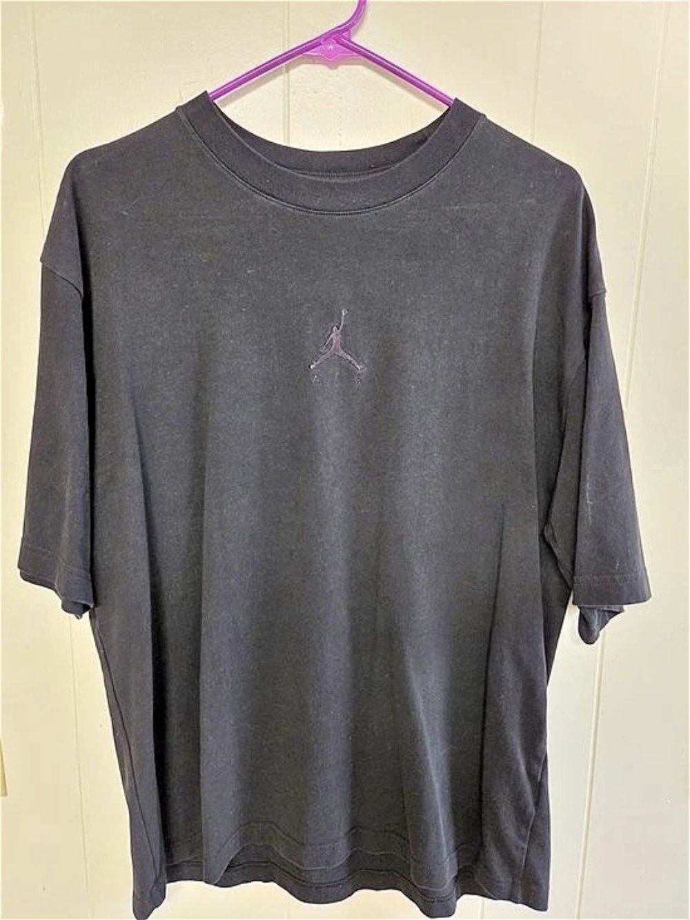 Mens B&T Jordan Jumpman Embroidered Logo Heavy Cotton T-Shirt